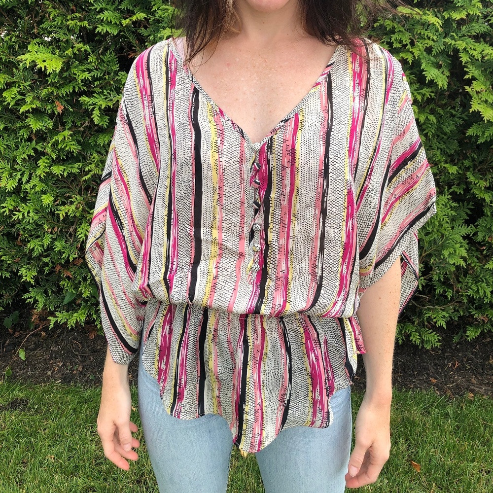 Silk Parker Top - Size S
